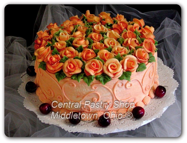 Design flower cake