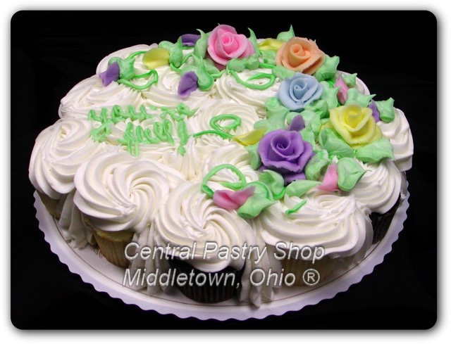 Cupcake birthday cake