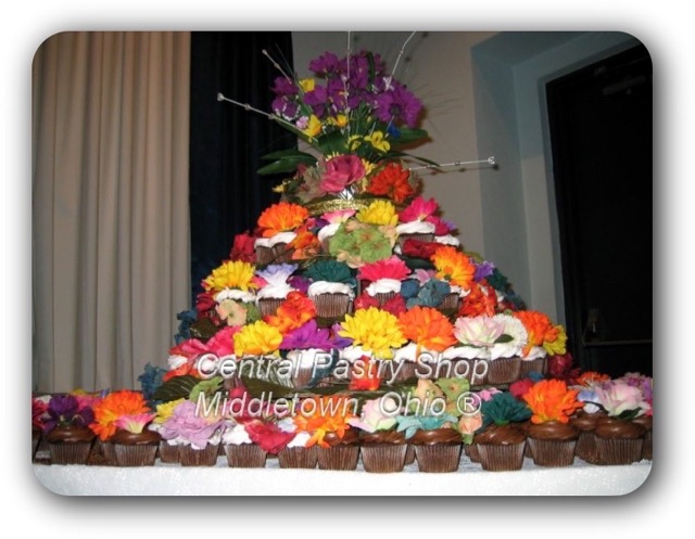 Cupcake wedding cake