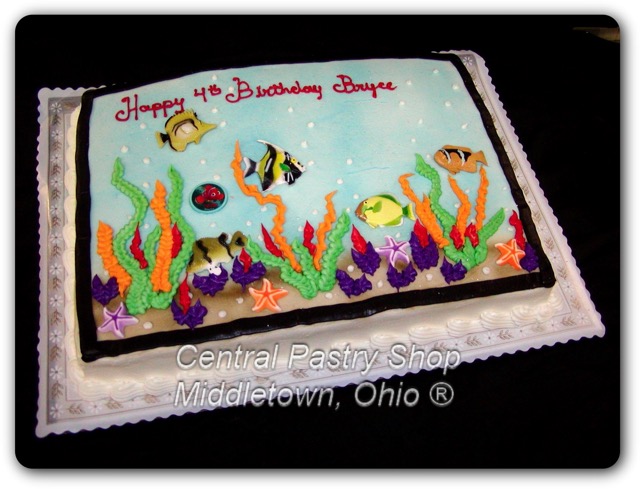 Aquarium cake