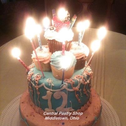 Designed birthday cake