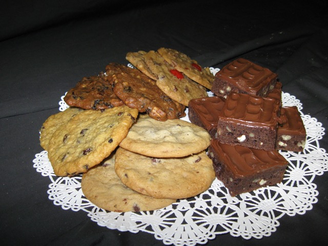Pastry trays (cookies and brownies)